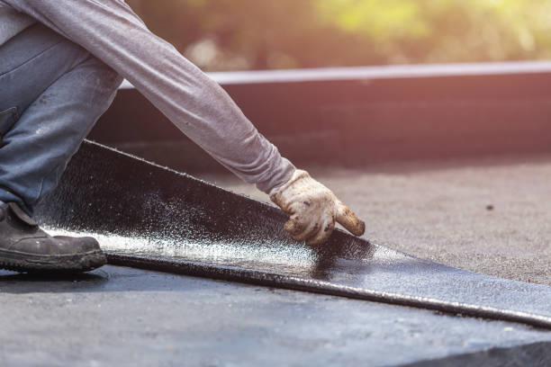 Professional Emergency Waterproofing technician working in Woodland, WI
